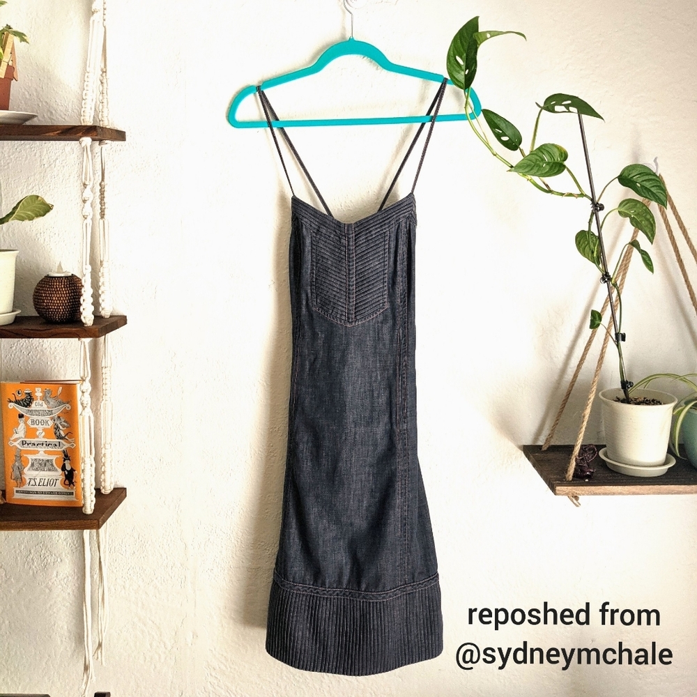 Marc Jacobs Denim Midi Dress